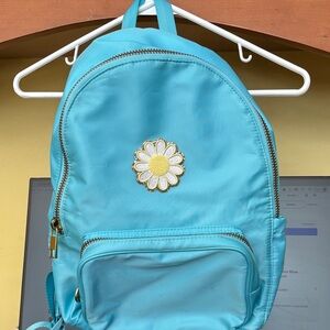 Stoney Clover @ Target Collaboration Blue Backpack w Flower Glitter Patch